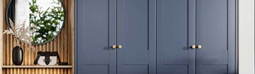 shaker bedroom wardrobe door