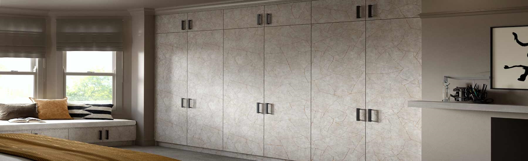 wardrobe door in natural colours