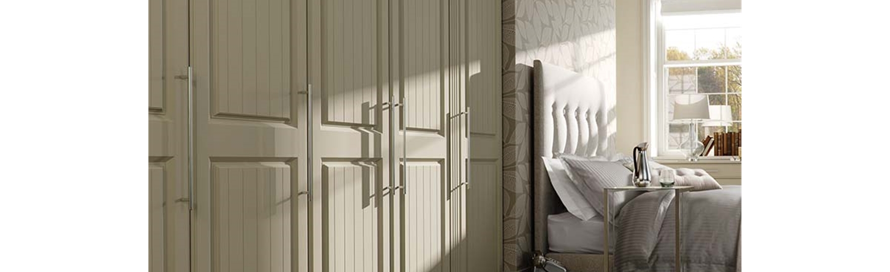 cream wardrobe doors