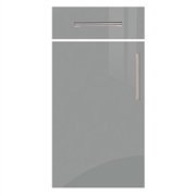 Firbeck Supergloss Dust Grey Sample Door