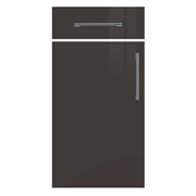 Firbeck Supergloss Graphite Kitchen Doors