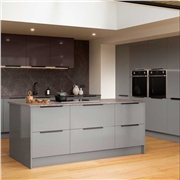 Zurfiz Supermatt Dust Grey Kitchen Doors