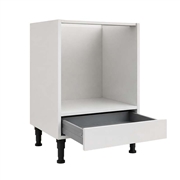 Built-under oven kitchen base unit with Blum Antaro soft-close drawer