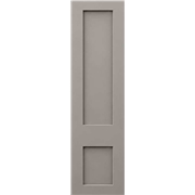 Carrick Shaker replacement wardrobe doors in a fitted bedroom