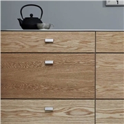 Elan Knob Inox Fitted