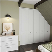 Fitted Wardrobe with Helmsley Wardrobe Doors