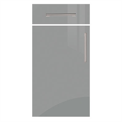 Firbeck Kitchen Doors - Supergloss Dust Grey