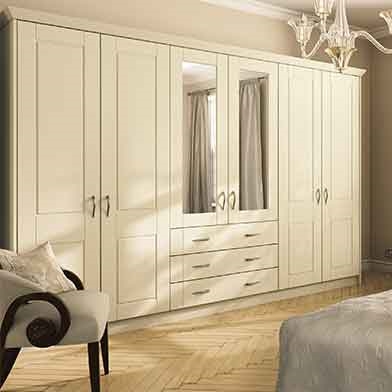 Bella Alabaster Fitted Bedroom