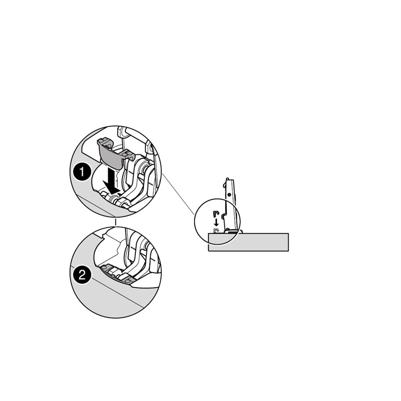 Blum Angle Stop Fitting