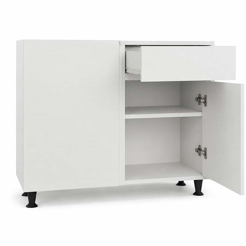 Drawline Fitted Bedroom Corner Cabinet with Soft Close