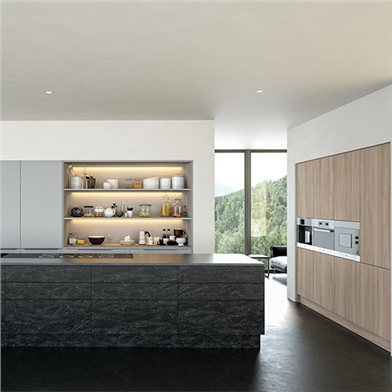 Evora Stone Grey Kitchen Doors