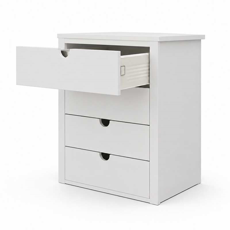 Four Drawer Internal with Open Drawer