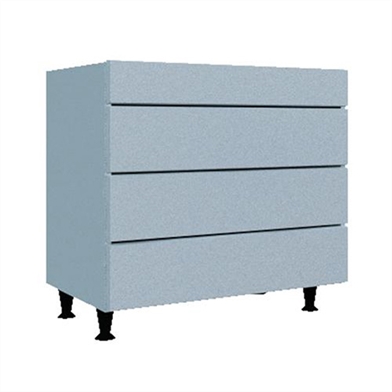 Four Drawer Chest (shallow top drawer)