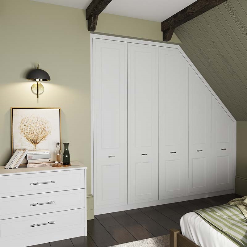 Fitted Wardrobe with Helmsley Wardrobe Doors