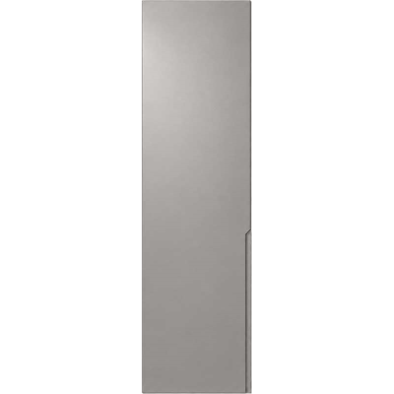 Integra made-to-measure handleless wardrobe door with descreet integrated recessed handle