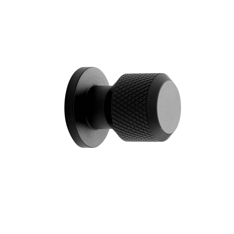 Manor Knob Matt Black