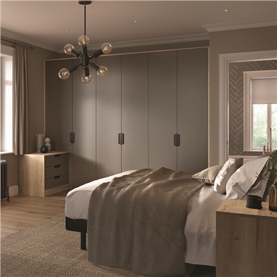 Bella Matt Taupe Bedroom