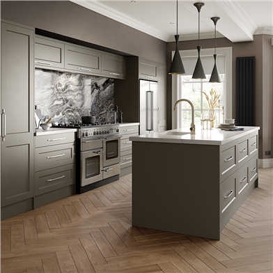 Bella Matt Taupe Kitchen