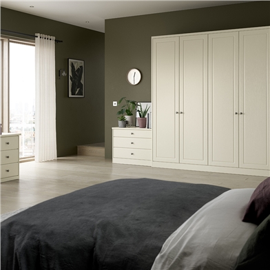 Bella Oakgrain Cream Bedroom