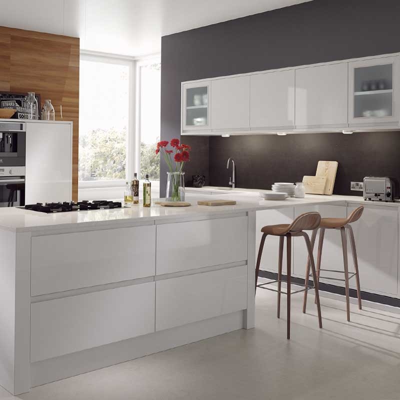Opus Kitchen Doors - High Gloss White
