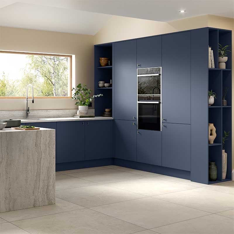 Ora Kitchen Doors Supermatt Blue
