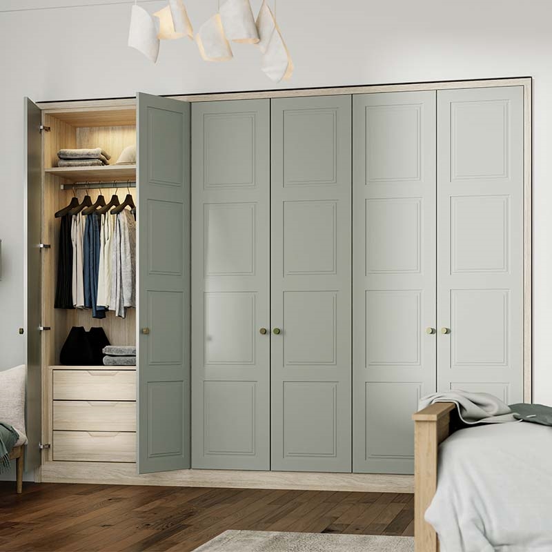 Fitted Wardrobe with Paris Design Doors