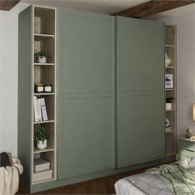 Bella Sage Green Wardrobe Doors