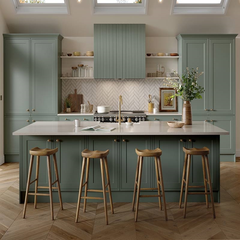 Kitchen Fitted with Tullymore Doors