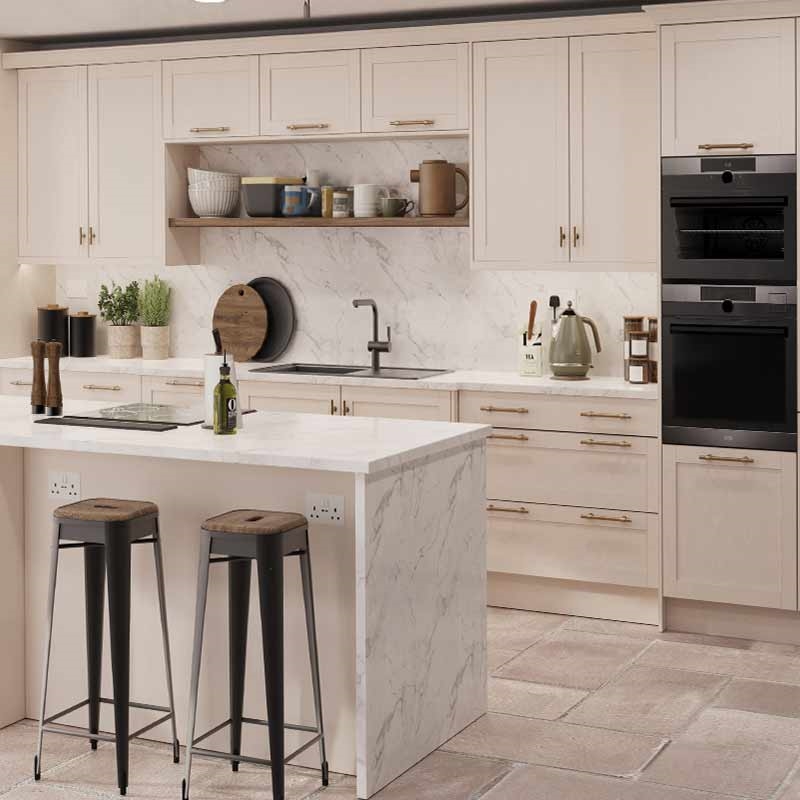 Waterford Kitchen Door Supermatt Cashmere