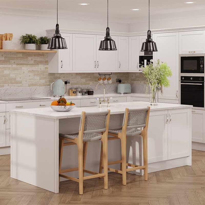 Waterford Kitchen Doors Supermatt Light Grey
