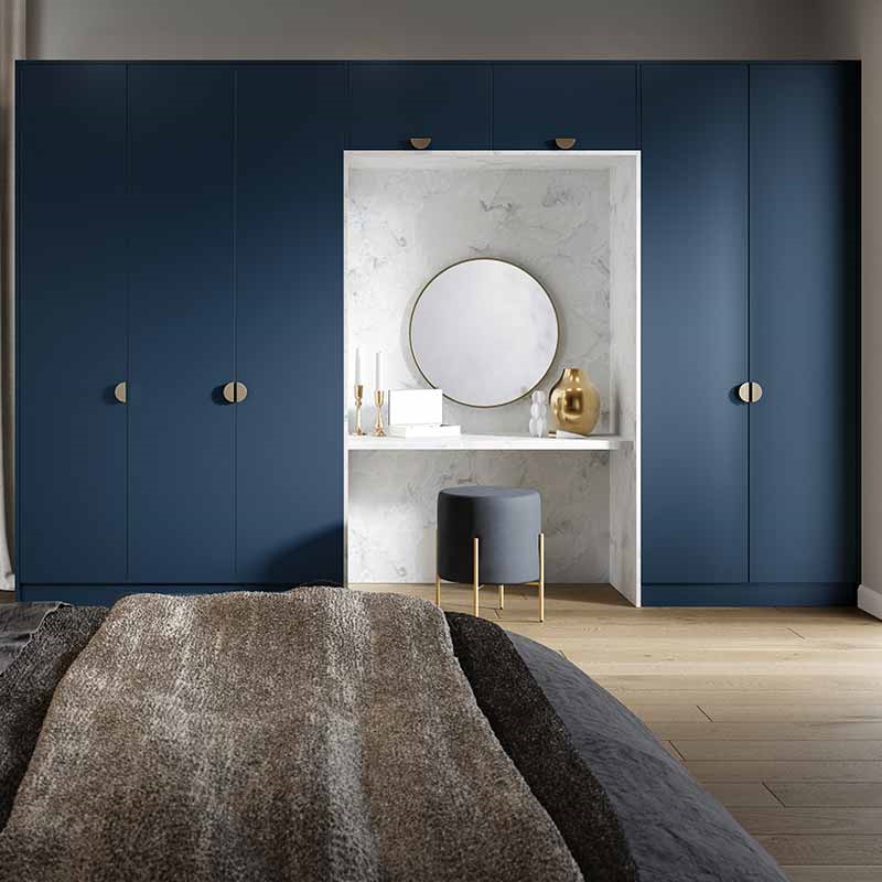 Zurfiz Doors - Supermatt Indigo Blue