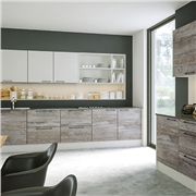 Driftwood Light Grey and Supermatt Light Grey Kitchen