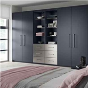 Zurfiz Supermatt Indigo Blue Bedroom