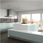 Zurfiz Ultragloss Metallic Blue Kitchen