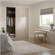Ora Supergloss Cashmere Wardrobe Doors