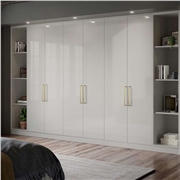 Ora Wardrobe Doors Supergloss Light Grey