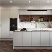 Ora Kitchen Doors in Supermatt Light Grey