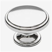 Oxford Knob - Polished Chrome