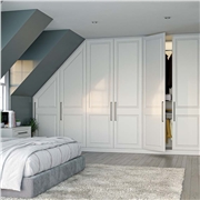 Fitted Wardrobe with Palermo Wardrobe Doors