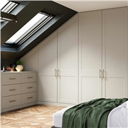 Fitted Bedroom Finished with Supermatt Taupe Grey