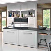 Bella Satin White Fitted Kitchen