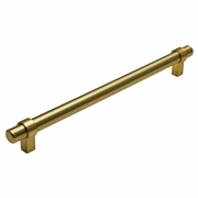 Strapped Bar Handle Brushed Brass