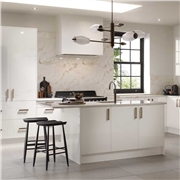 Ora Supermatt White Kitchen Cabinet Doors