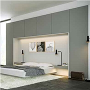 Zurfiz Supermatt Dust Grey Bedroom