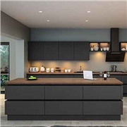 Zurfiz Supermatt Graphite Kitchen