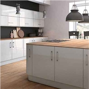 Zurfiz Supermatt Light Grey Kitchen