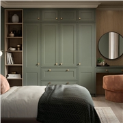 Fitted Wardrobe with Tullymore Wardrobe Doors