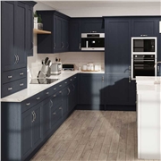 Waterford Kitchen Doors Woodgrain Indigo Blue