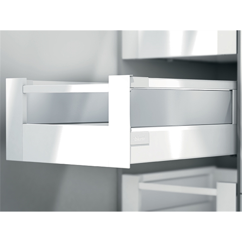 Pre Assembled Antaro D Height Drawer With Glass Element