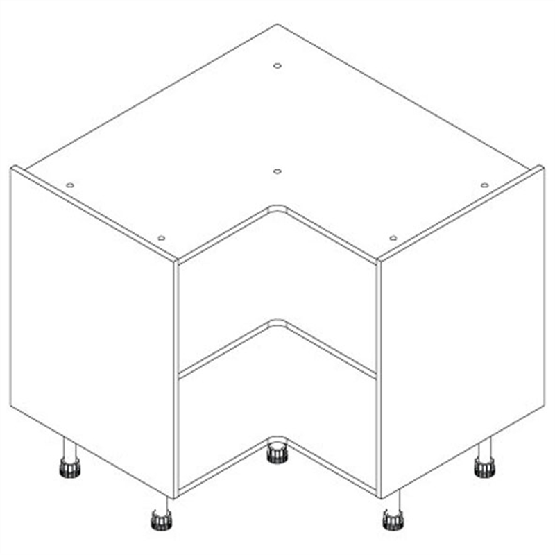 L Shaped Corner Base Unit Doors Sincerely